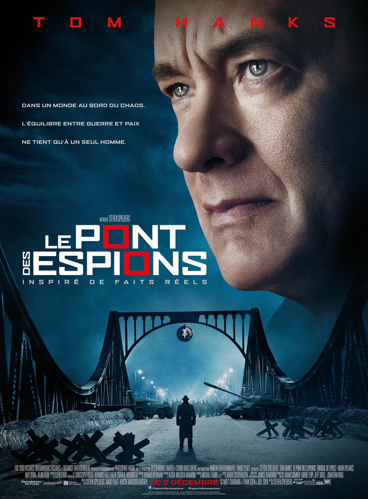 affiche Le Pont des espions (2015)